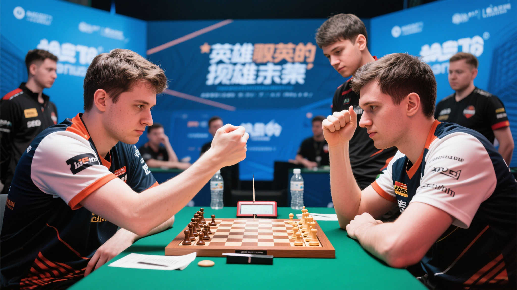 赛前喊狠话赛下是朋友 即便是在针尖麦芒之争之后,大部分顶尖选手依然能够展